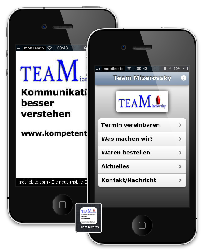 Die mobile App wird aktuell nur unter iPhone, iPod touch und Android unterstützt. Weitere Geräte werden folgen.